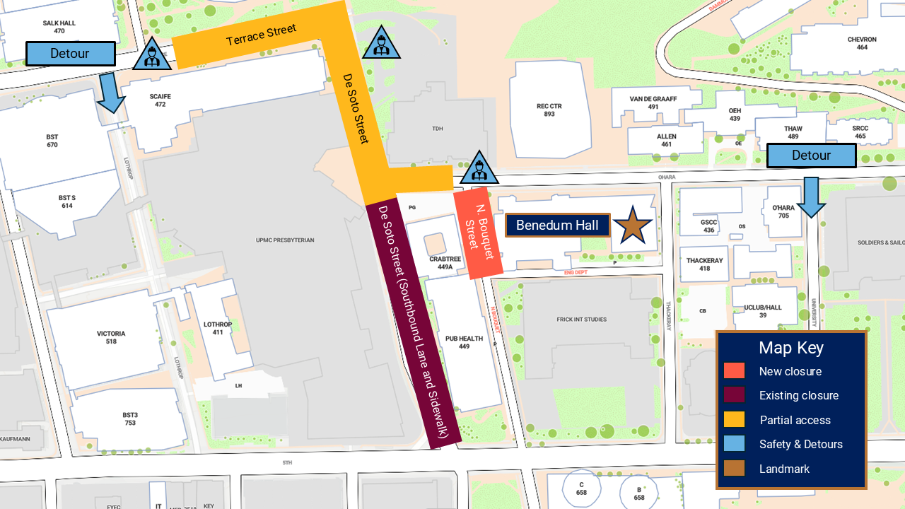 A map of the closure