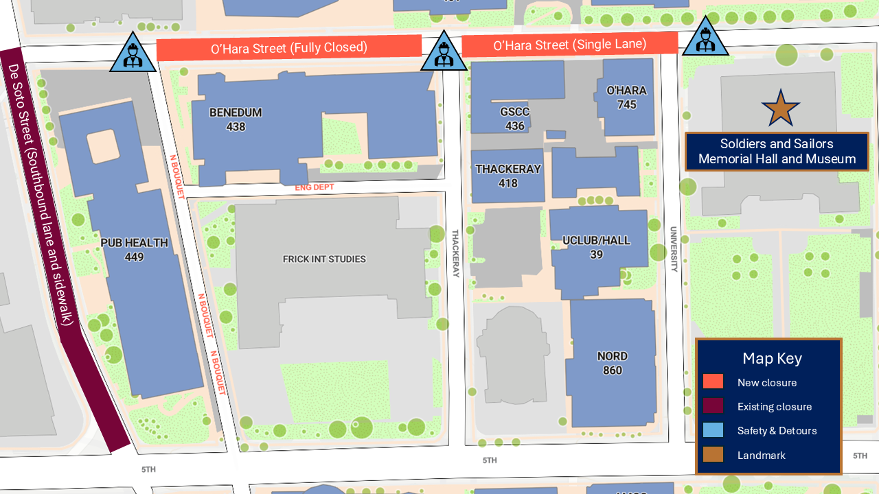 A map of the closure