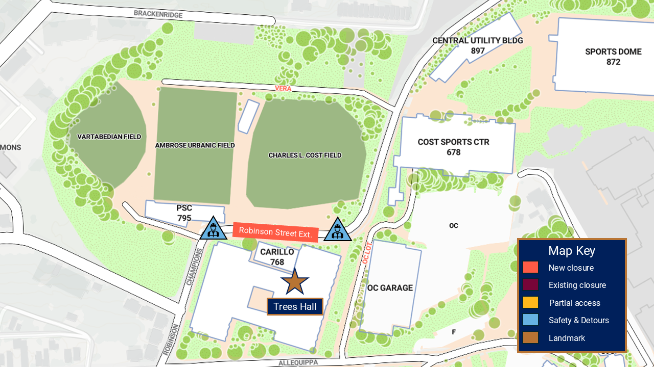 A map of the closure