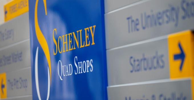 schenley quad sign
