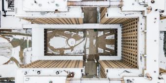 Snowy Rooftop