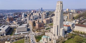 Cathedral of Learning and Oakland Campus