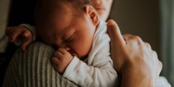 Baby in Parent's arms